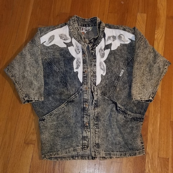 Choo-Choo Denim - Vintage 80s Denim Women's Choo-Choo Jacket